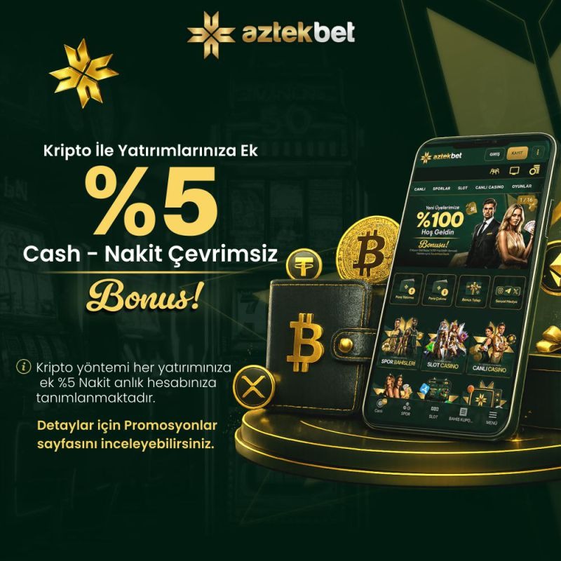 KRIPTO YATIRIMLARA %5